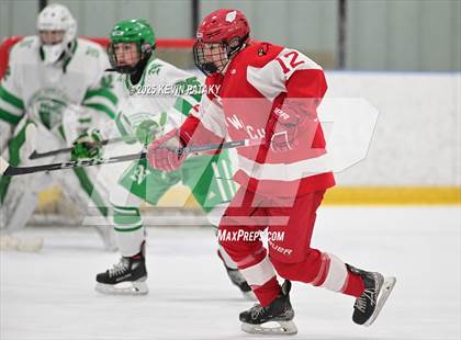 Thumbnail 3 in Greenwich @ Northwest Catholic (CIAC D1 First Round) photogallery.