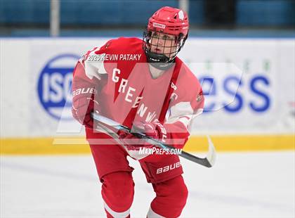 Thumbnail 1 in Greenwich @ Northwest Catholic (CIAC D1 First Round) photogallery.