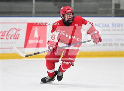 Thumbnail 3 in Greenwich @ Northwest Catholic (CIAC D1 First Round) photogallery.