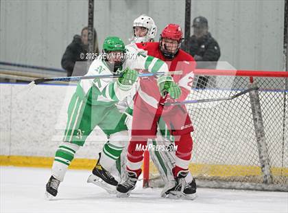 Thumbnail 2 in Greenwich @ Northwest Catholic (CIAC D1 First Round) photogallery.