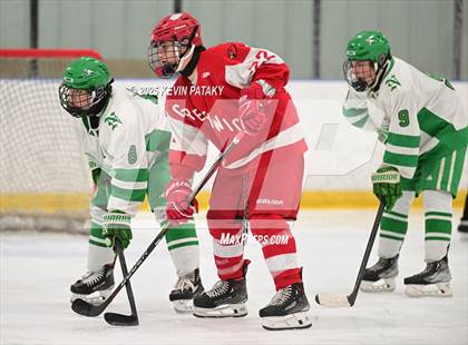Thumbnail 3 in Greenwich @ Northwest Catholic (CIAC D1 First Round) photogallery.