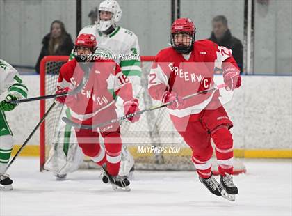 Thumbnail 1 in Greenwich @ Northwest Catholic (CIAC D1 First Round) photogallery.