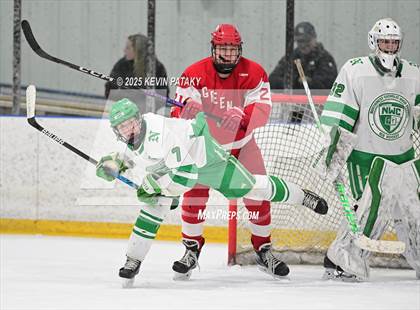 Thumbnail 1 in Greenwich @ Northwest Catholic (CIAC D1 First Round) photogallery.