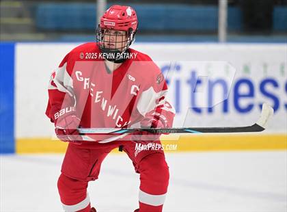 Thumbnail 2 in Greenwich @ Northwest Catholic (CIAC D1 First Round) photogallery.