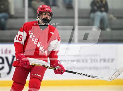 Thumbnail 1 in Greenwich @ Northwest Catholic (CIAC D1 First Round) photogallery.