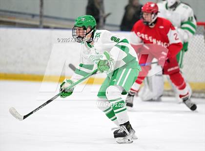 Thumbnail 3 in Greenwich @ Northwest Catholic (CIAC D1 First Round) photogallery.