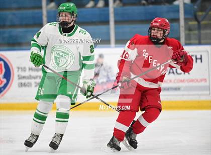 Thumbnail 2 in Greenwich @ Northwest Catholic (CIAC D1 First Round) photogallery.