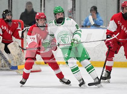 Thumbnail 2 in Greenwich @ Northwest Catholic (CIAC D1 First Round) photogallery.