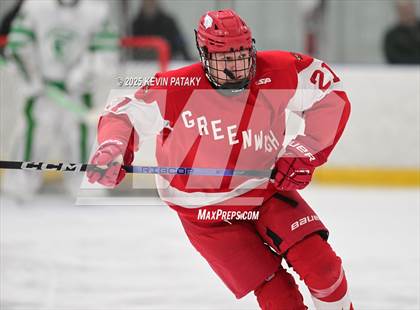 Thumbnail 2 in Greenwich @ Northwest Catholic (CIAC D1 First Round) photogallery.
