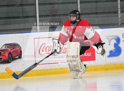 Thumbnail 2 in Greenwich @ Northwest Catholic (CIAC D1 First Round) photogallery.