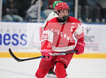 Thumbnail 2 in Greenwich @ Northwest Catholic (CIAC D1 First Round) photogallery.