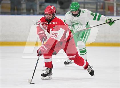 Thumbnail 2 in Greenwich @ Northwest Catholic (CIAC D1 First Round) photogallery.