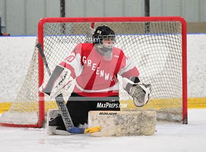 Thumbnail 2 in Greenwich @ Northwest Catholic (CIAC D1 First Round) photogallery.