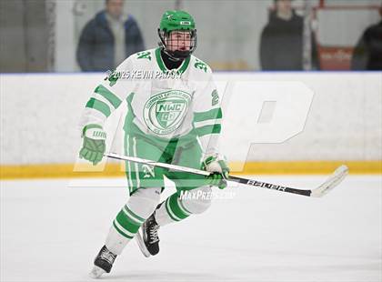 Thumbnail 2 in Greenwich @ Northwest Catholic (CIAC D1 First Round) photogallery.