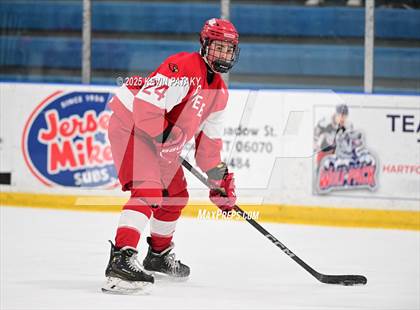 Thumbnail 2 in Greenwich @ Northwest Catholic (CIAC D1 First Round) photogallery.