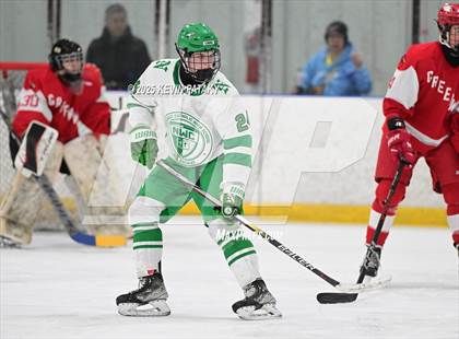 Thumbnail 3 in Greenwich @ Northwest Catholic (CIAC D1 First Round) photogallery.