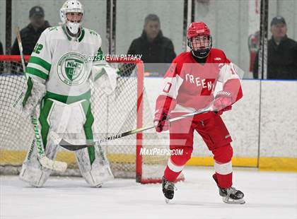 Thumbnail 1 in Greenwich @ Northwest Catholic (CIAC D1 First Round) photogallery.