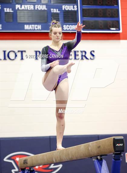 Thumbnail 2 in Patriot Gymnastics Meet photogallery.