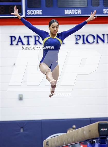 Thumbnail 1 in Patriot Gymnastics Meet photogallery.