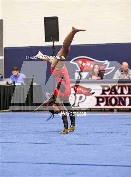Thumbnail 2 in Patriot Gymnastics Meet photogallery.