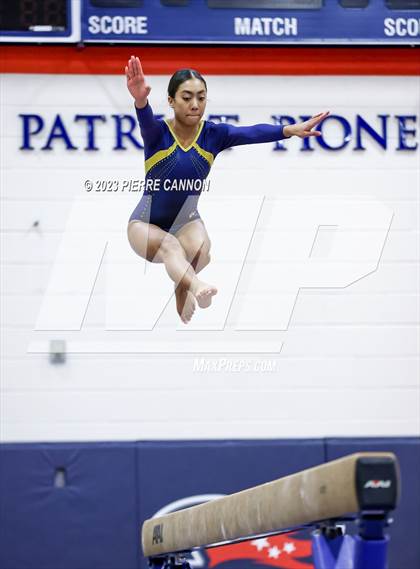 Thumbnail 2 in Patriot Gymnastics Meet photogallery.