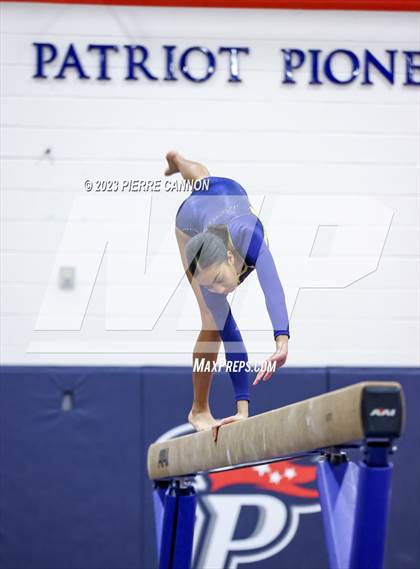 Thumbnail 3 in Patriot Gymnastics Meet photogallery.