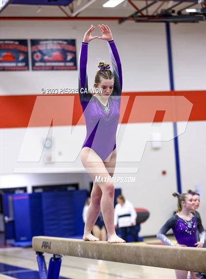 Thumbnail 3 in Patriot Gymnastics Meet photogallery.