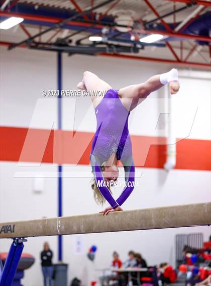 Thumbnail 2 in Patriot Gymnastics Meet photogallery.