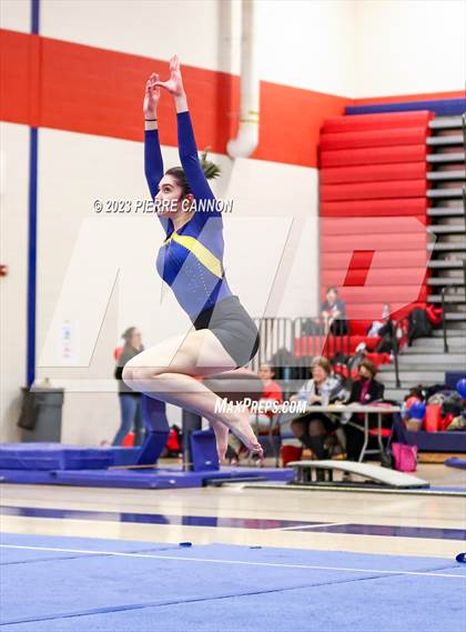 Thumbnail 2 in Patriot Gymnastics Meet photogallery.