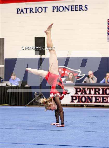 Thumbnail 2 in Patriot Gymnastics Meet photogallery.
