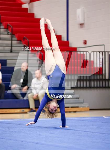 Thumbnail 2 in Patriot Gymnastics Meet photogallery.