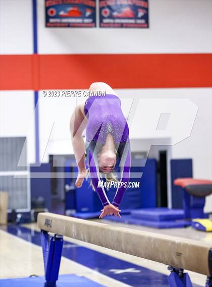 Thumbnail 3 in Patriot Gymnastics Meet photogallery.