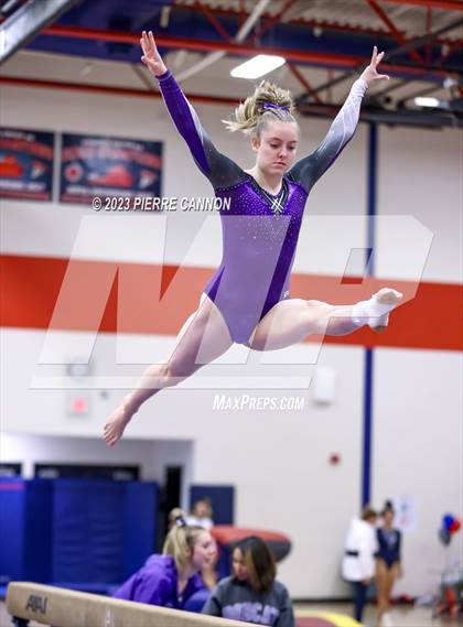 Thumbnail 2 in Patriot Gymnastics Meet photogallery.