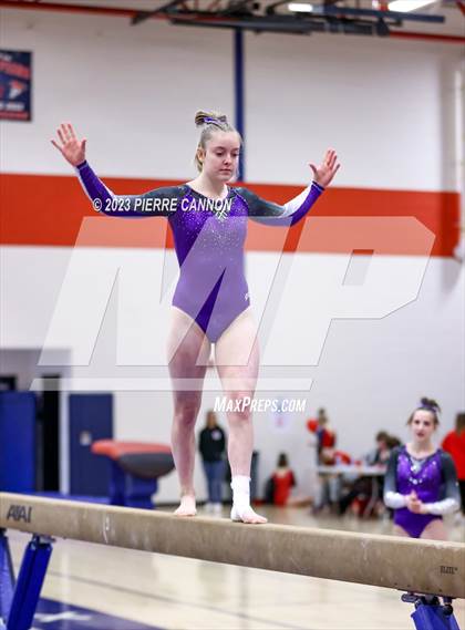 Thumbnail 2 in Patriot Gymnastics Meet photogallery.