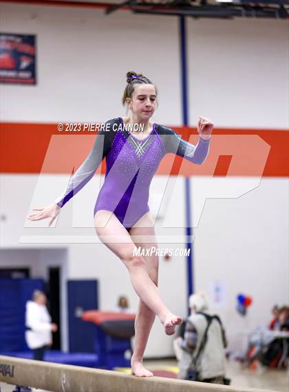Thumbnail 2 in Patriot Gymnastics Meet photogallery.