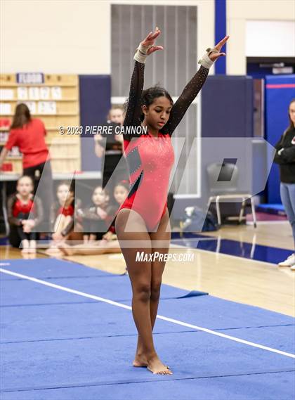 Thumbnail 3 in Patriot Gymnastics Meet photogallery.