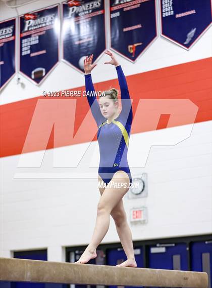 Thumbnail 3 in Patriot Gymnastics Meet photogallery.