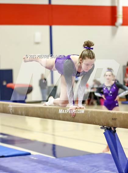 Thumbnail 3 in Patriot Gymnastics Meet photogallery.