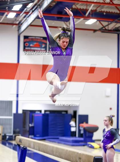 Thumbnail 3 in Patriot Gymnastics Meet photogallery.