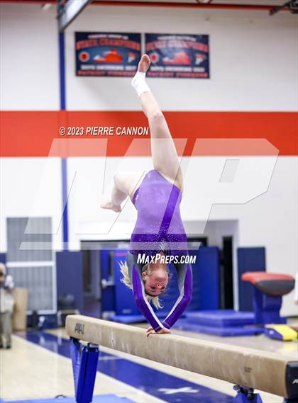 Thumbnail 2 in Patriot Gymnastics Meet photogallery.