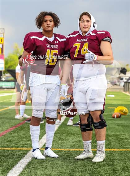 Thumbnail 2 in Sunnyside @ Salpointe Catholic (Scrimmage) photogallery.