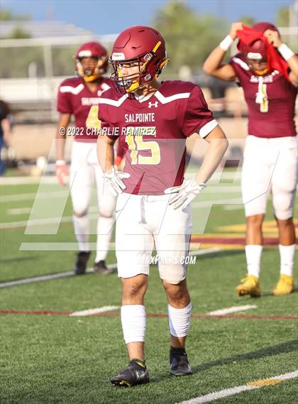 Thumbnail 3 in Sunnyside @ Salpointe Catholic (Scrimmage) photogallery.