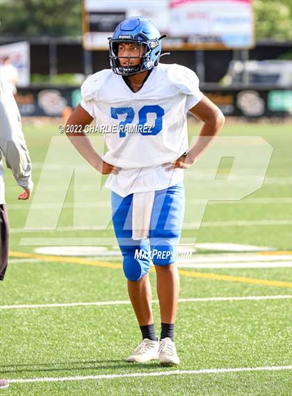 Thumbnail 1 in Sunnyside @ Salpointe Catholic (Scrimmage) photogallery.