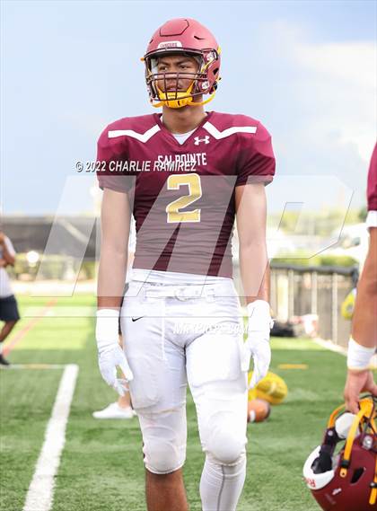 Thumbnail 1 in Sunnyside @ Salpointe Catholic (Scrimmage) photogallery.