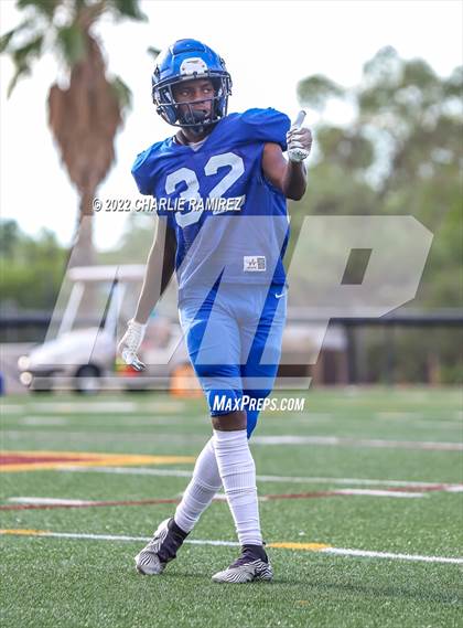 Thumbnail 2 in Sunnyside @ Salpointe Catholic (Scrimmage) photogallery.