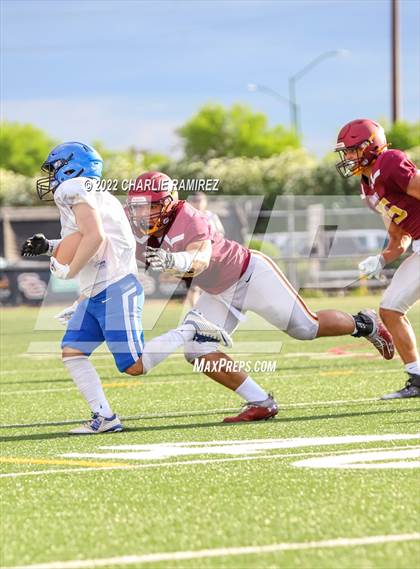 Thumbnail 2 in Sunnyside @ Salpointe Catholic (Scrimmage) photogallery.