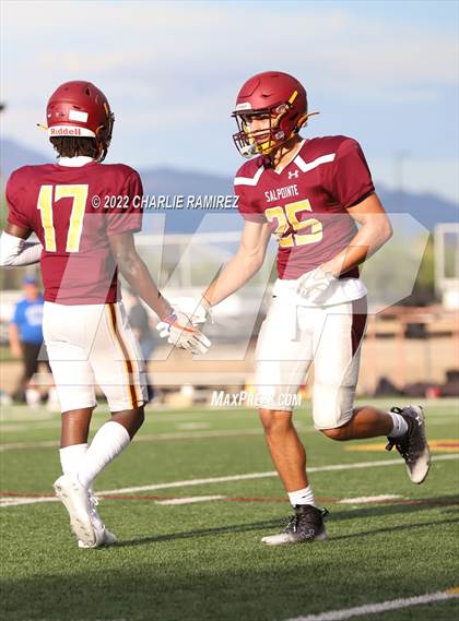 Thumbnail 3 in Sunnyside @ Salpointe Catholic (Scrimmage) photogallery.