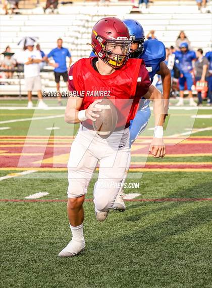 Thumbnail 1 in Sunnyside @ Salpointe Catholic (Scrimmage) photogallery.