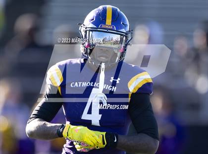 Thumbnail 1 in Roman Catholic vs. Imhotep Charter (PIAA 5A Round 1) photogallery.