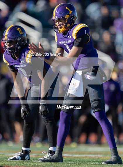 Thumbnail 1 in Roman Catholic vs. Imhotep Charter (PIAA 5A Round 1) photogallery.